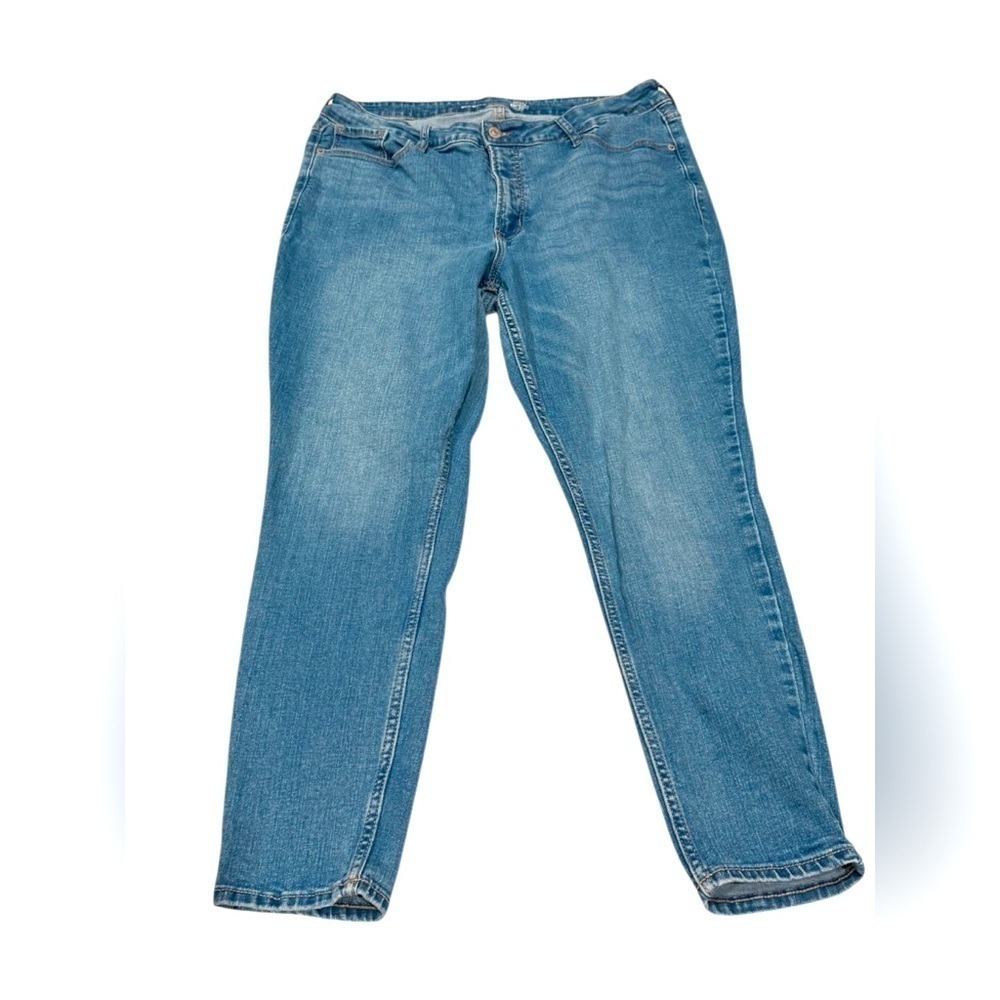 Old Navy Jeans High Rise Rockstar Super Skinny Secret Smooth Pocket Size 16
